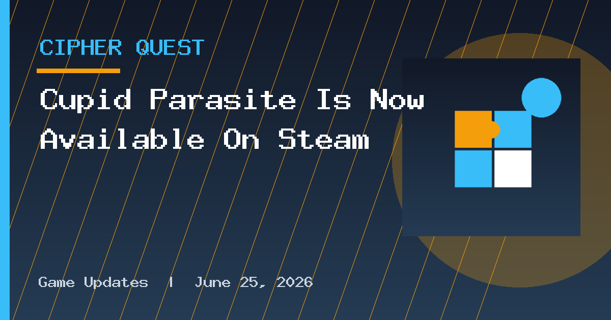 Cupid Parasite Is Now Available On Steam